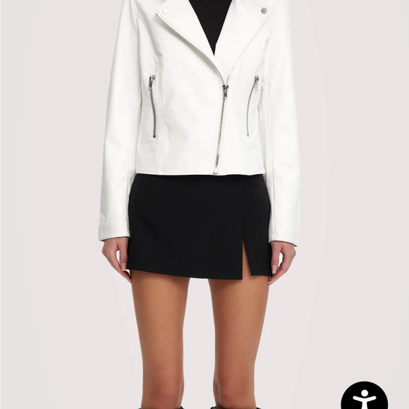 Noise sz large women’s vegan leather jacket. - Picture 4 of 11